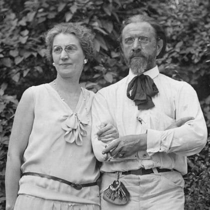 BJ and Mabel Palmer.