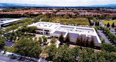 Aerial view of Palmer West