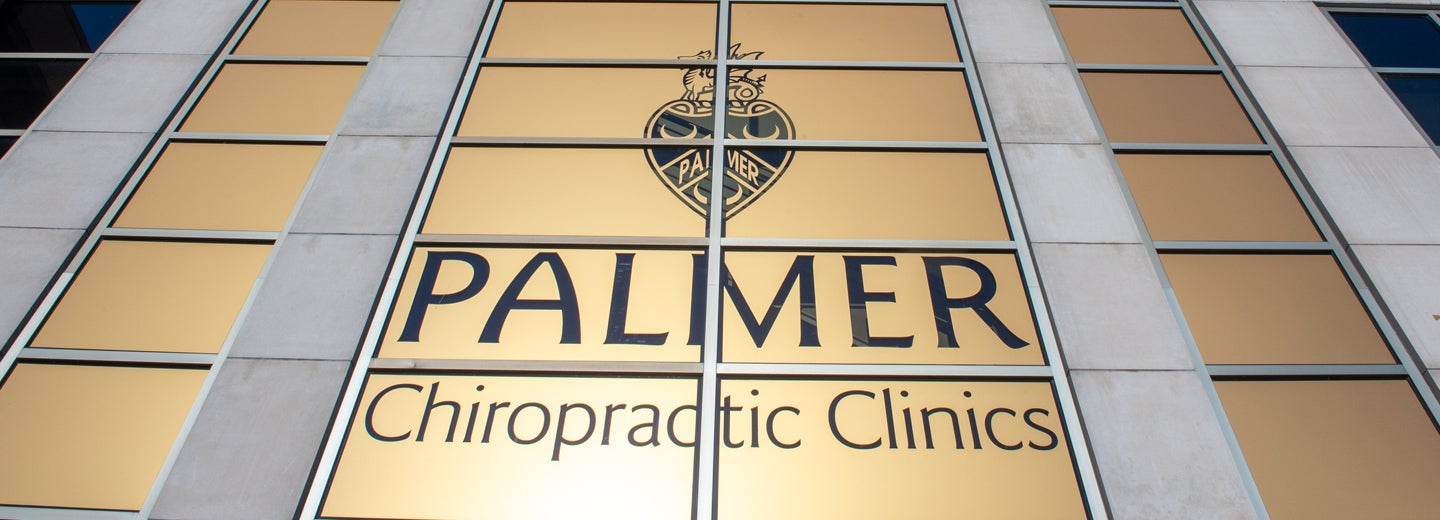 Palmer Chiropractic Clinics building windows