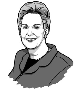 Sketch of Dr. Marilyn Smith