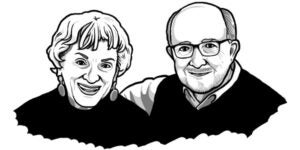 Sketch of Drs. Alwin and Patrice Toensing