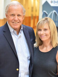 Drs. Paul and Donna VanDuyne smiling.