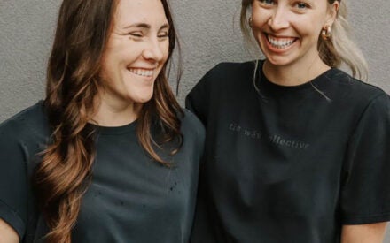 Felicia Devine, D.C. (Main, ’1920) and Taylor Sandin, D.C. (Main, ’21) smiling.