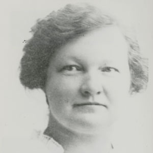 Almeda Haldeman portrait