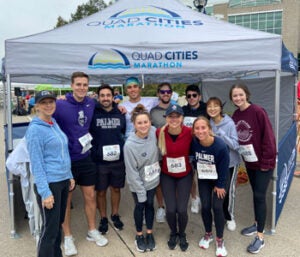 Group of QC Marathon runners.