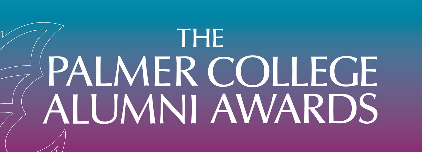 Palmer College Alumni Awards banner