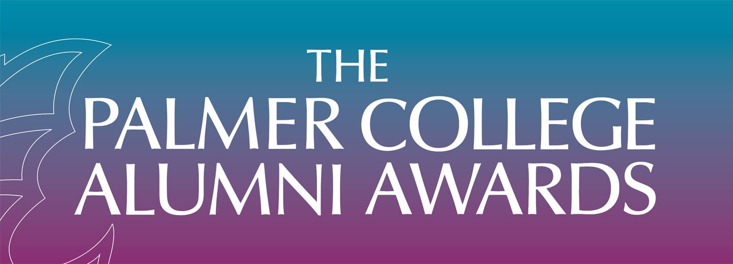 Palmer College Alumni Awards banner