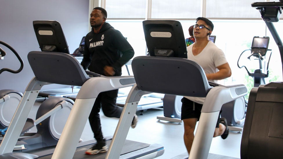 Bittner Center treadmills.