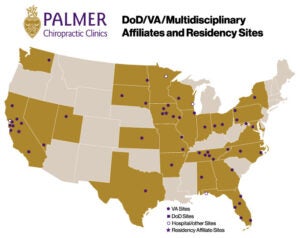 DoD/VA map site map - detailed.