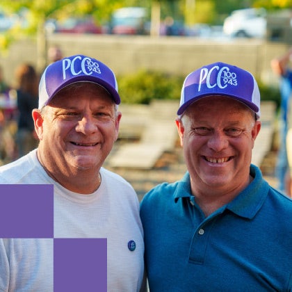 Alumni at Homecoming events.