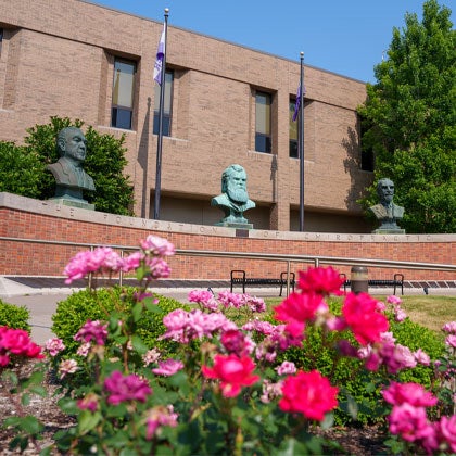 Heritage Wall on Main Campus.