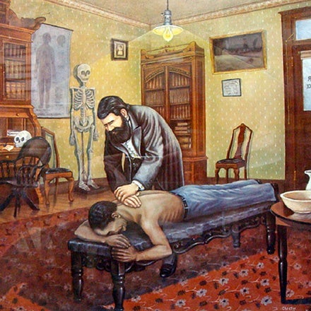 First Adjustment Painting.