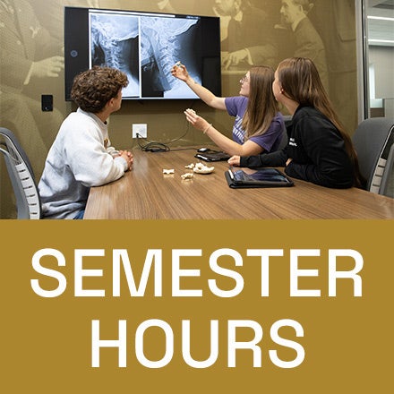 Semester Hours graphic.