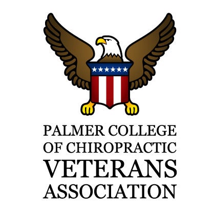 Palmer College of Chiropractic Veterans Association logo.