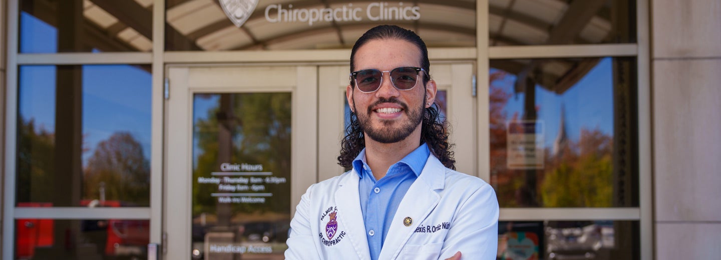 Student Alexis Ortiz Nuñez is getting experience precepting with the VA.