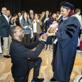 D'Coda Johnson graduated from Palmer College in February 2026.