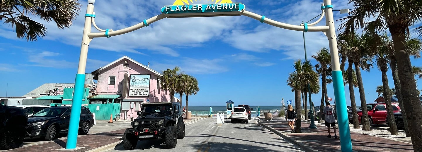 New Smyrna Beach in Florida.